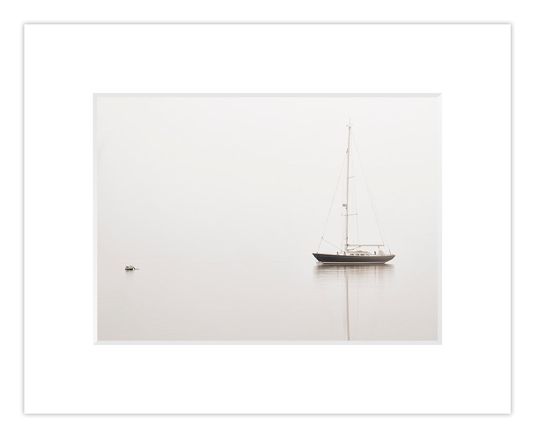 Matted Giclee - Mooring Fog