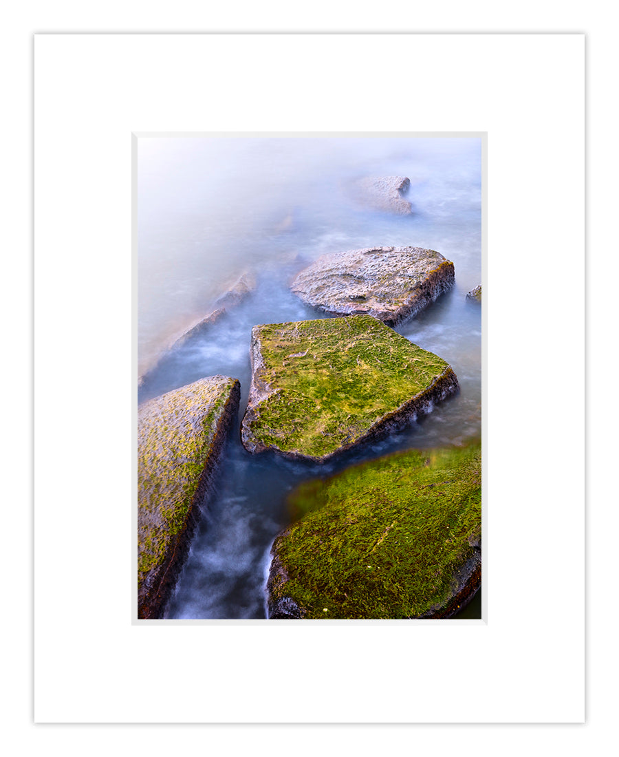 Matted Giclee - High Tide On The Jetty