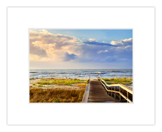 Matted Giclee - Morning Walk